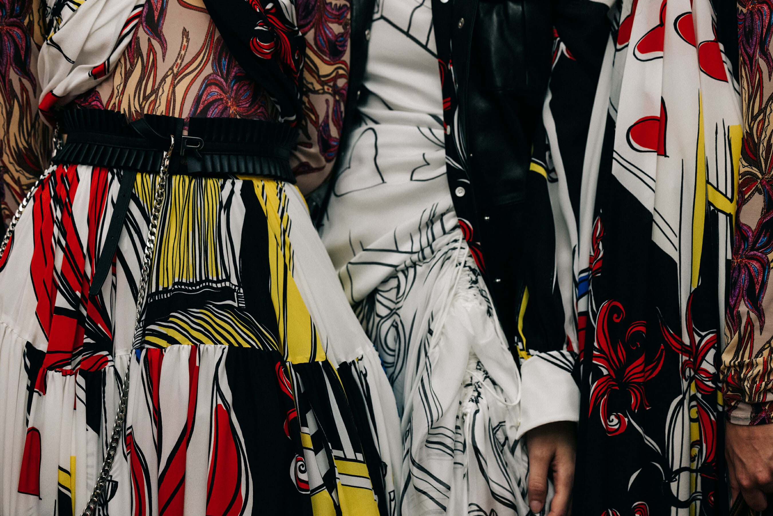 Detail of three models