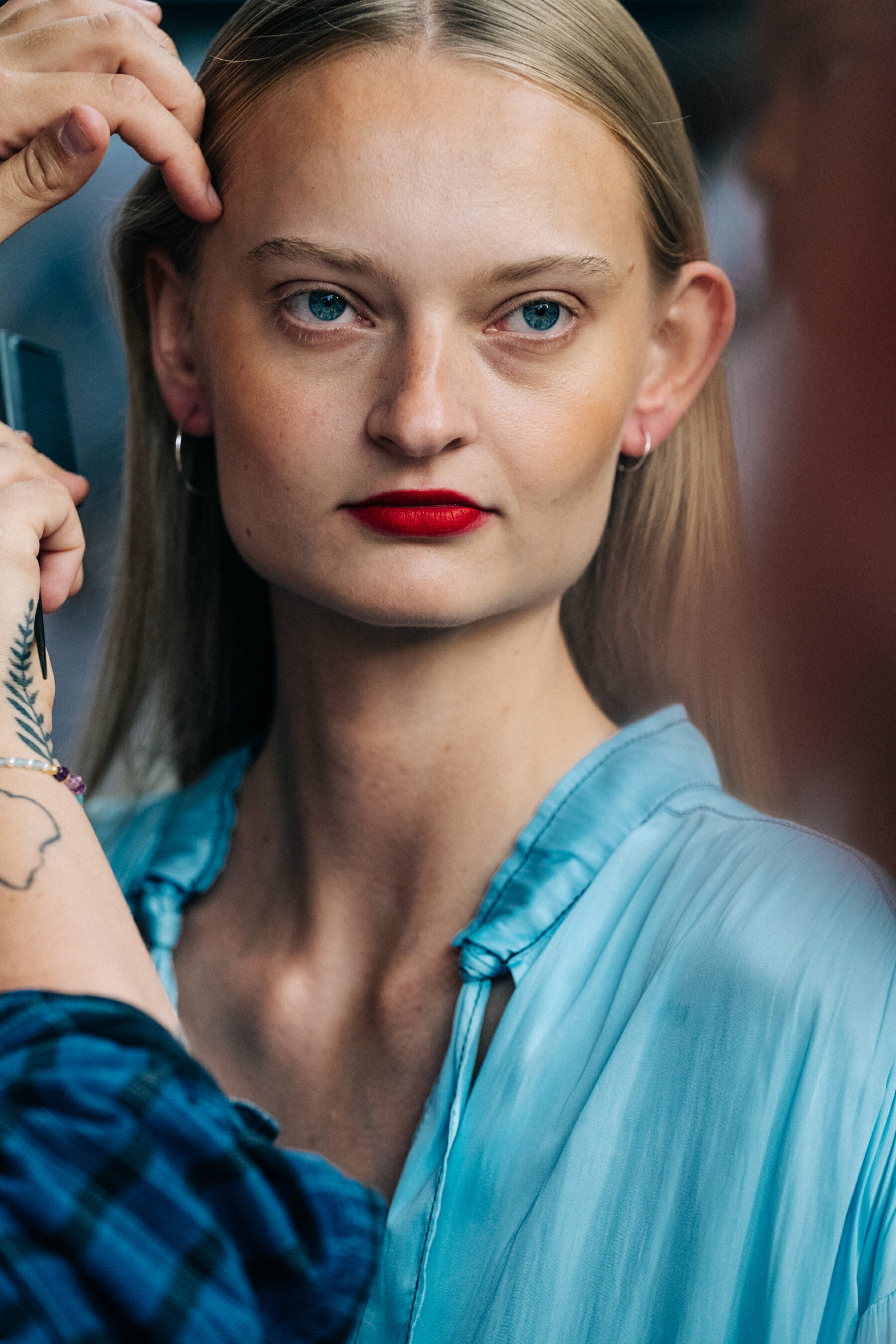Olivia Therese Kragh portrait backstage