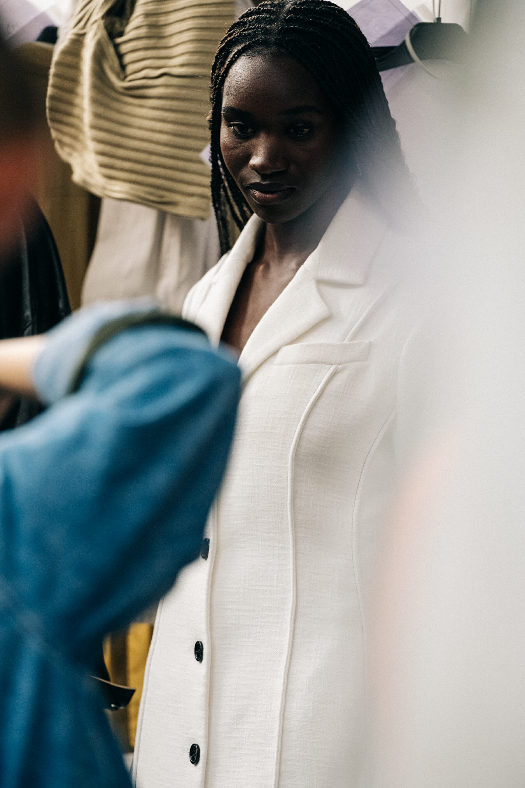 Tonia Atieno backstage