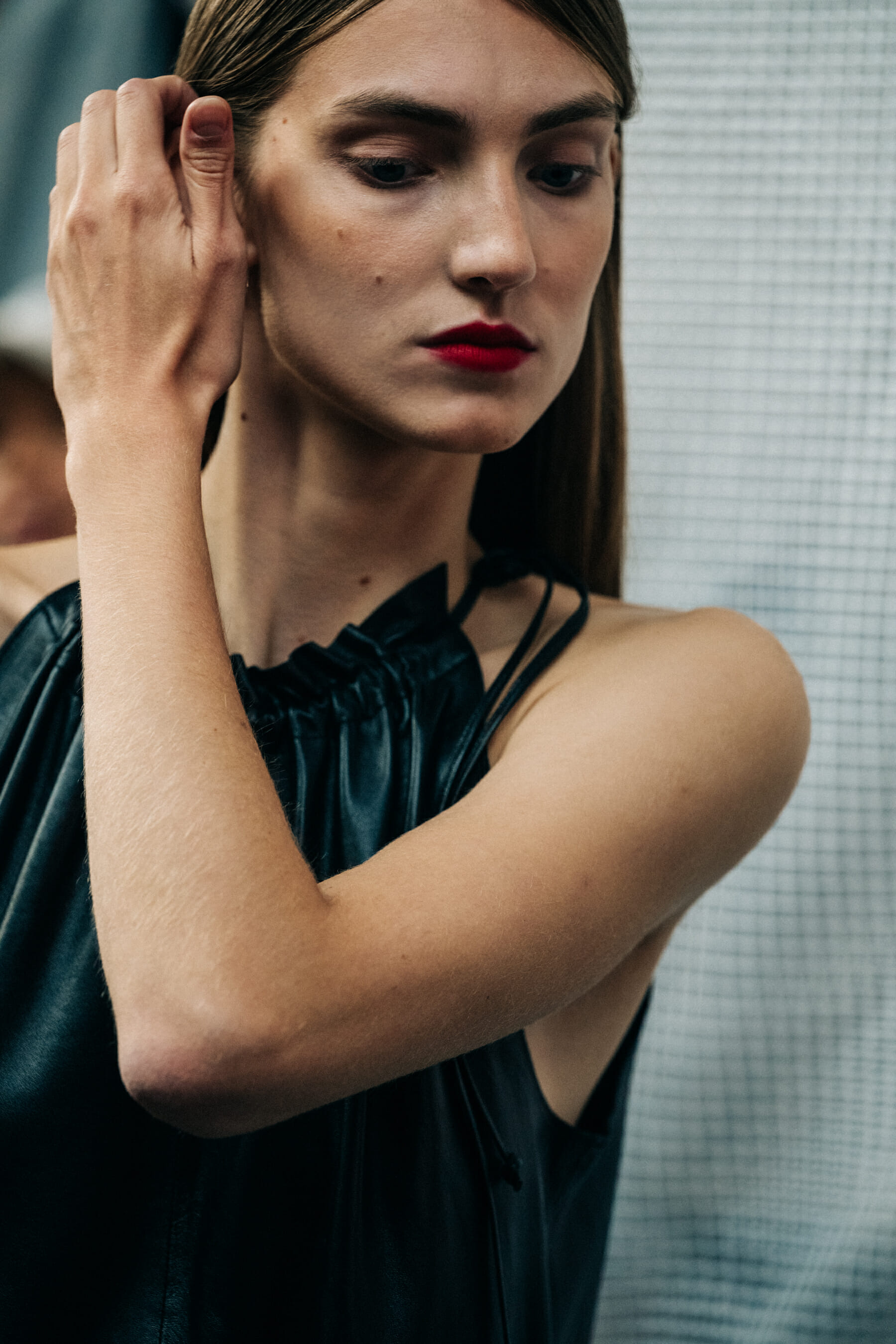 Lisa Helene Kramer backstage