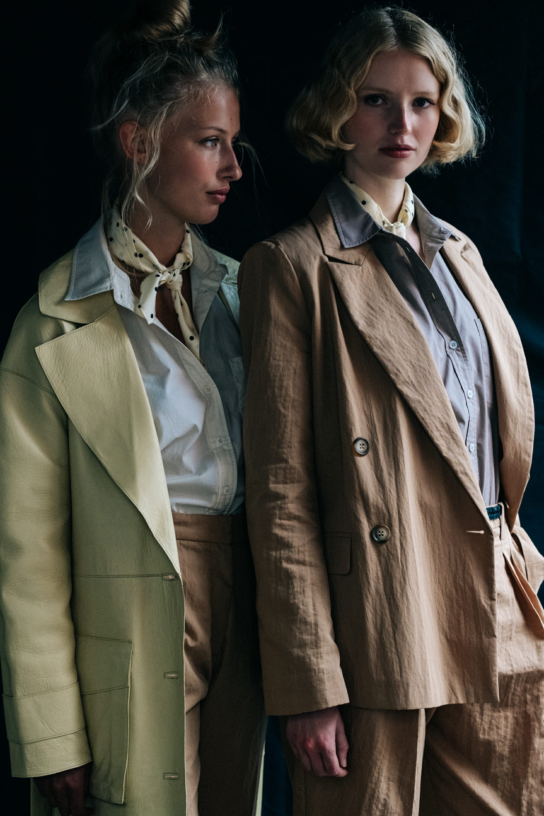 Models backstage