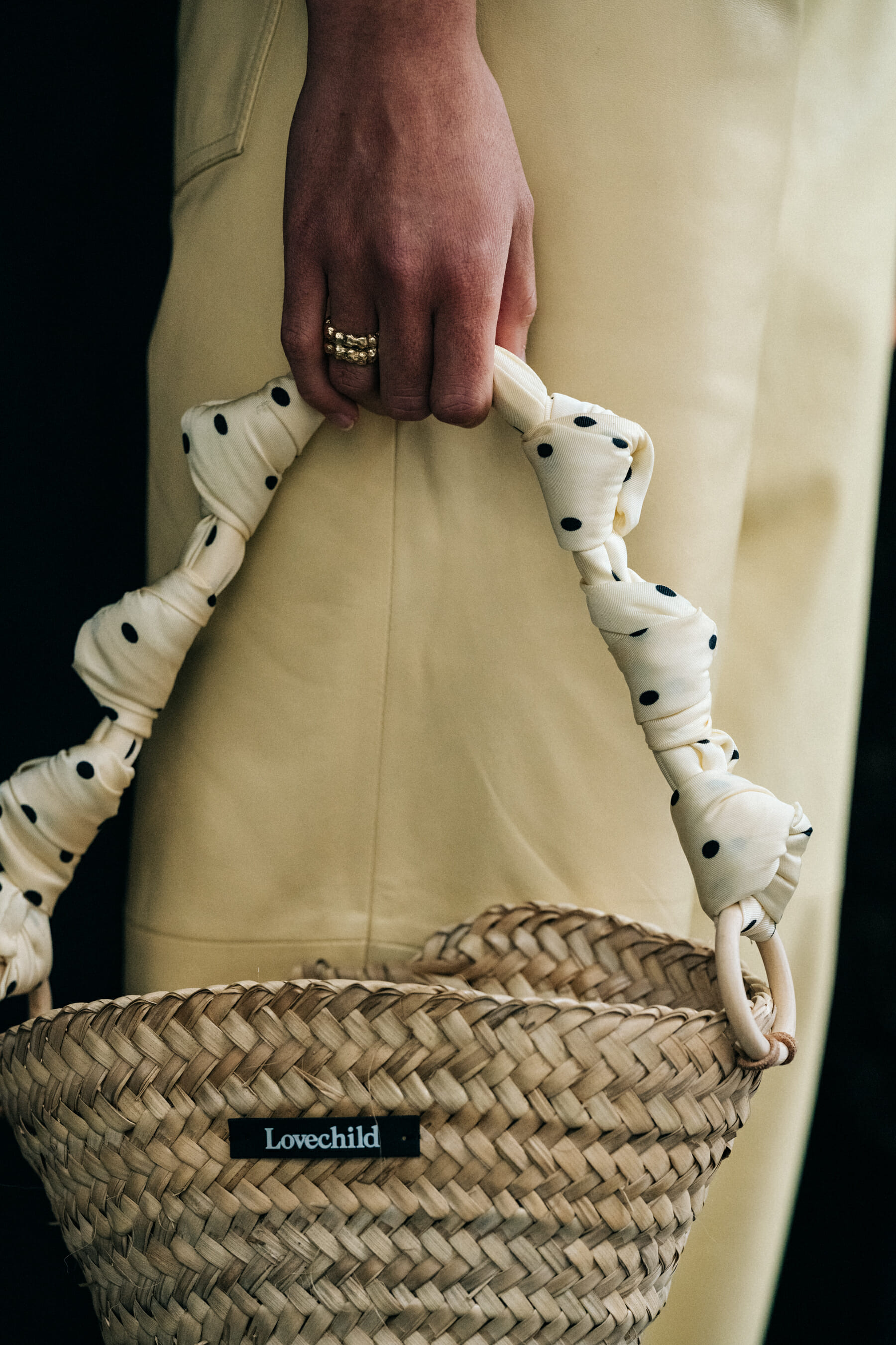 Model backstage bag