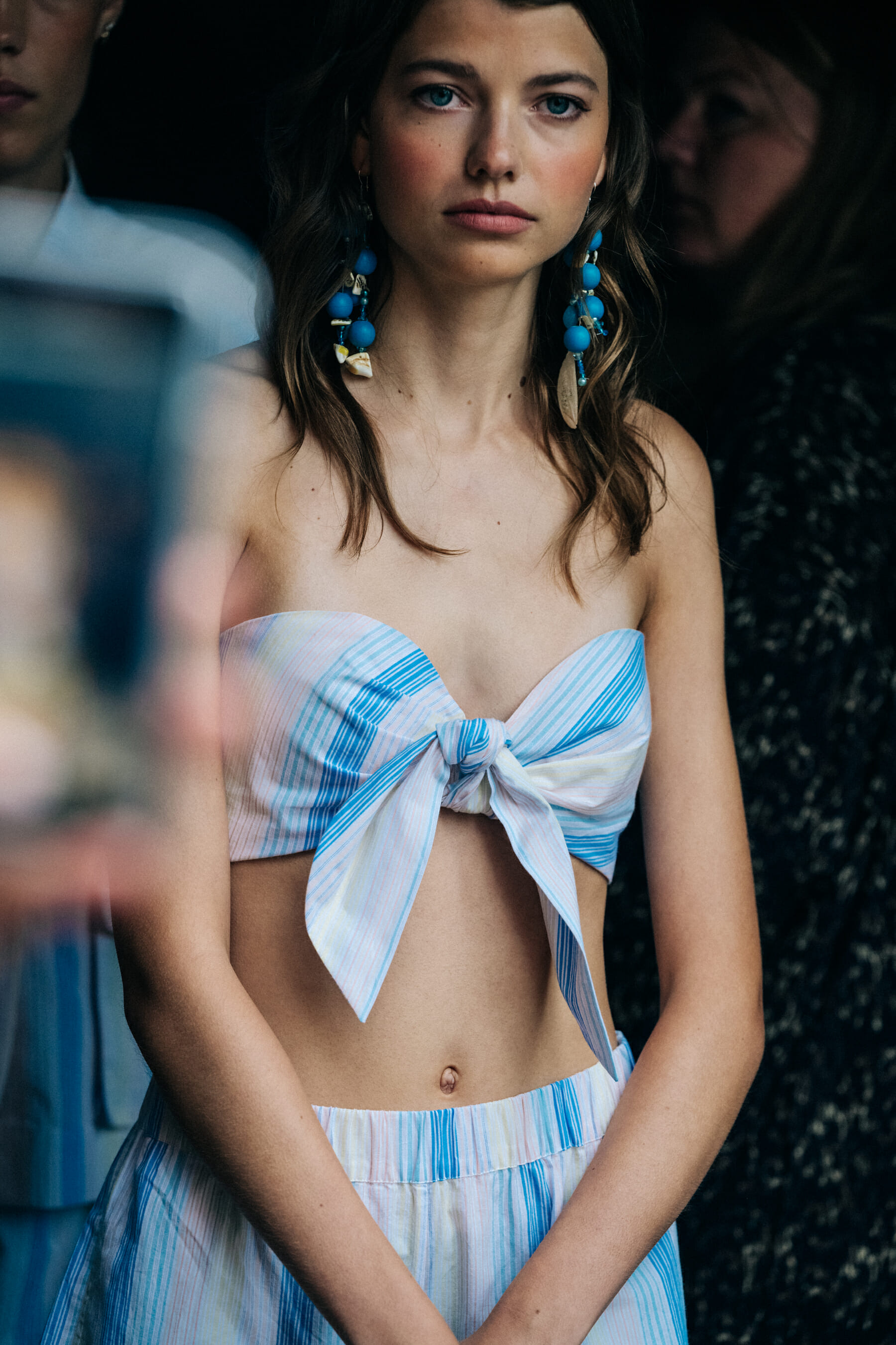 Mathilde Sofie Hess Henning backstage