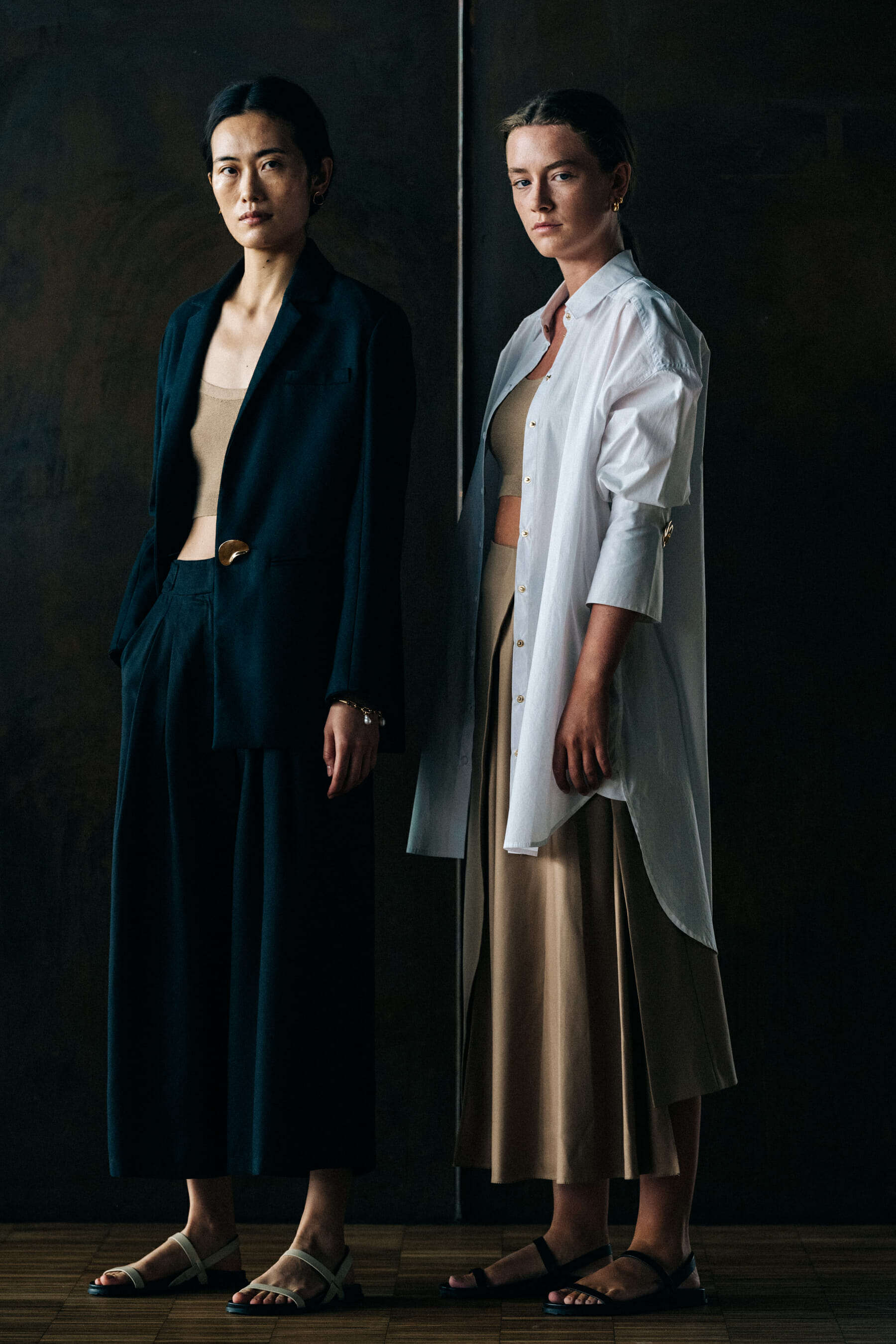 Jiao Jiang backstage
