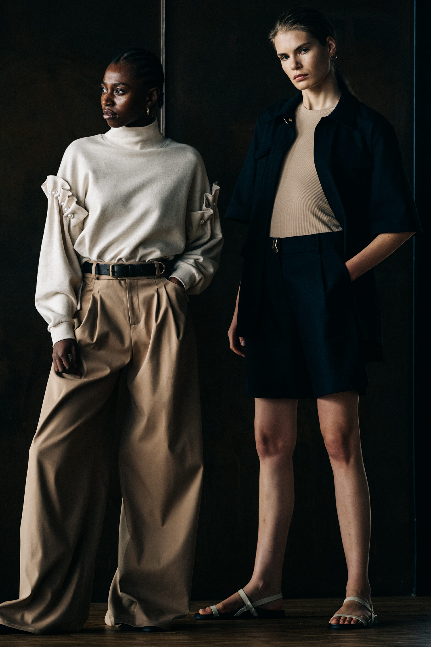 Sophie Rask Laursen backstage