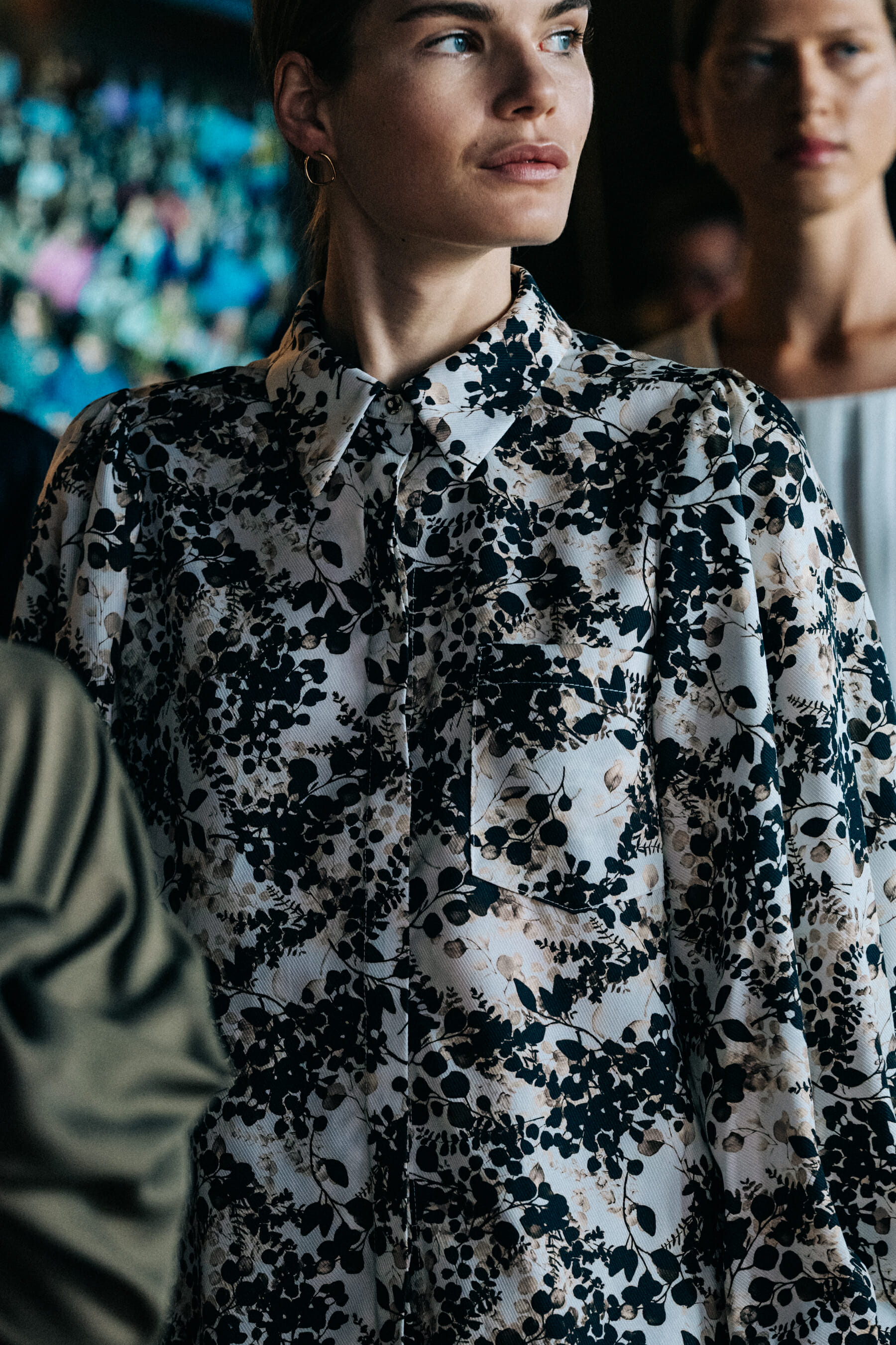 Sophie Rask Laursen backstage