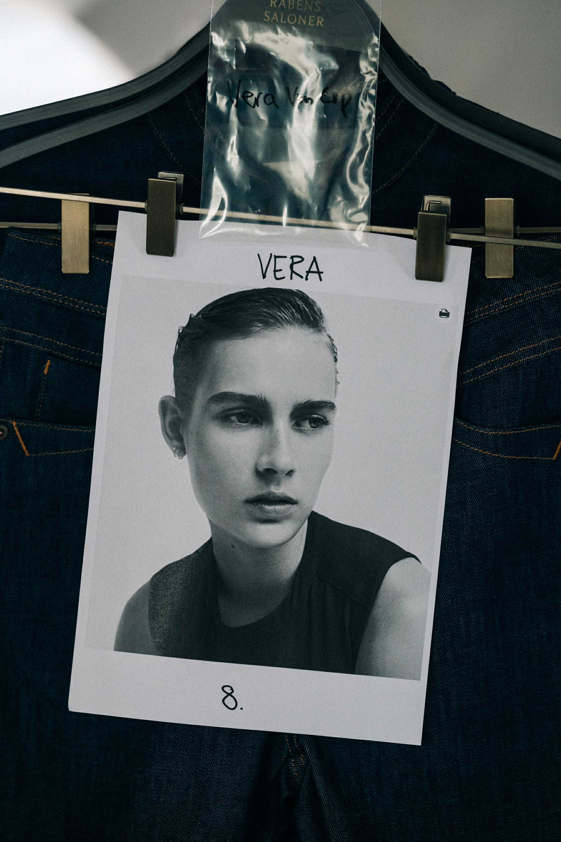 Vera Van Erp backstage