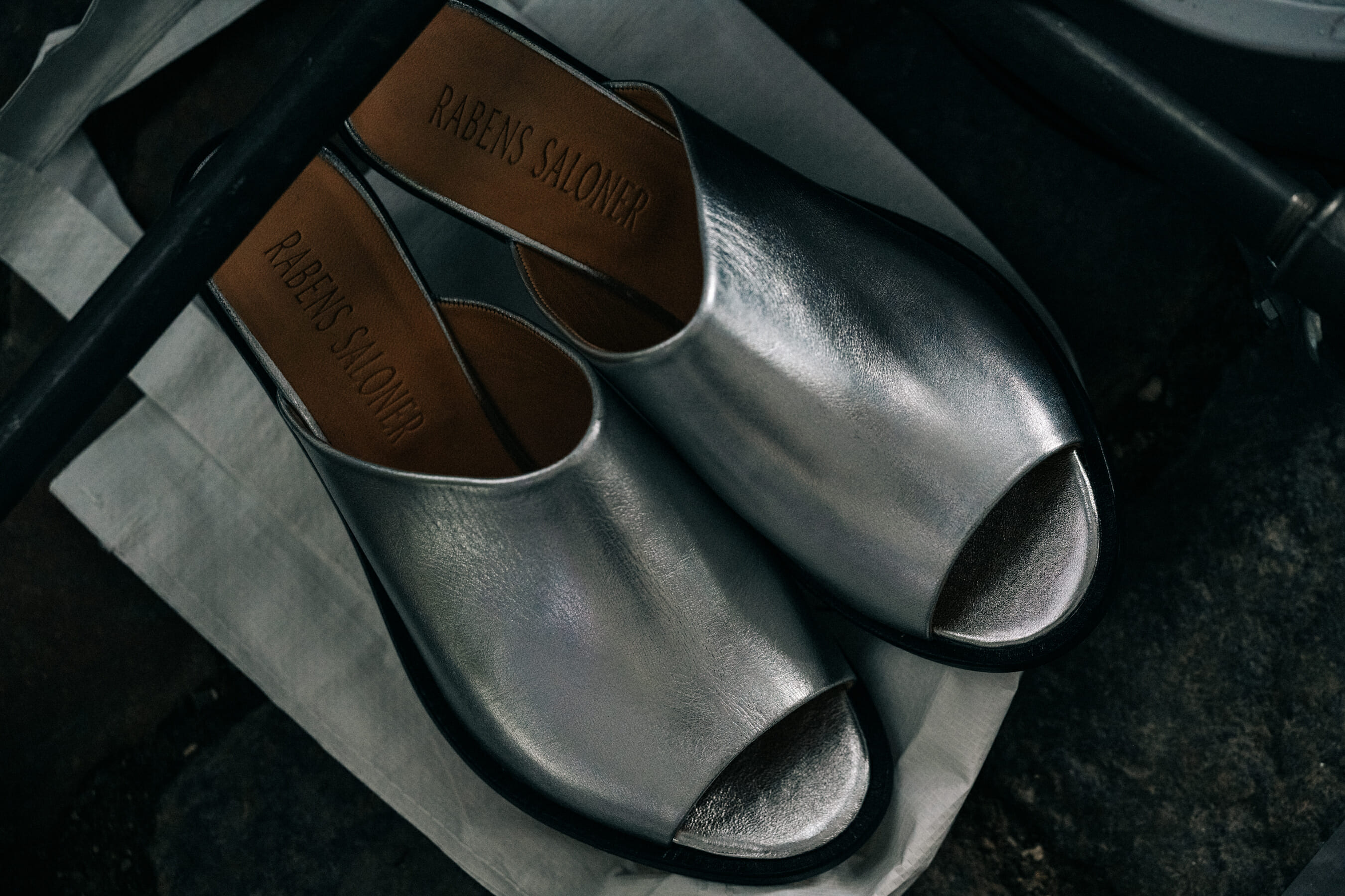 Shoes backstage Rabens Saloner
