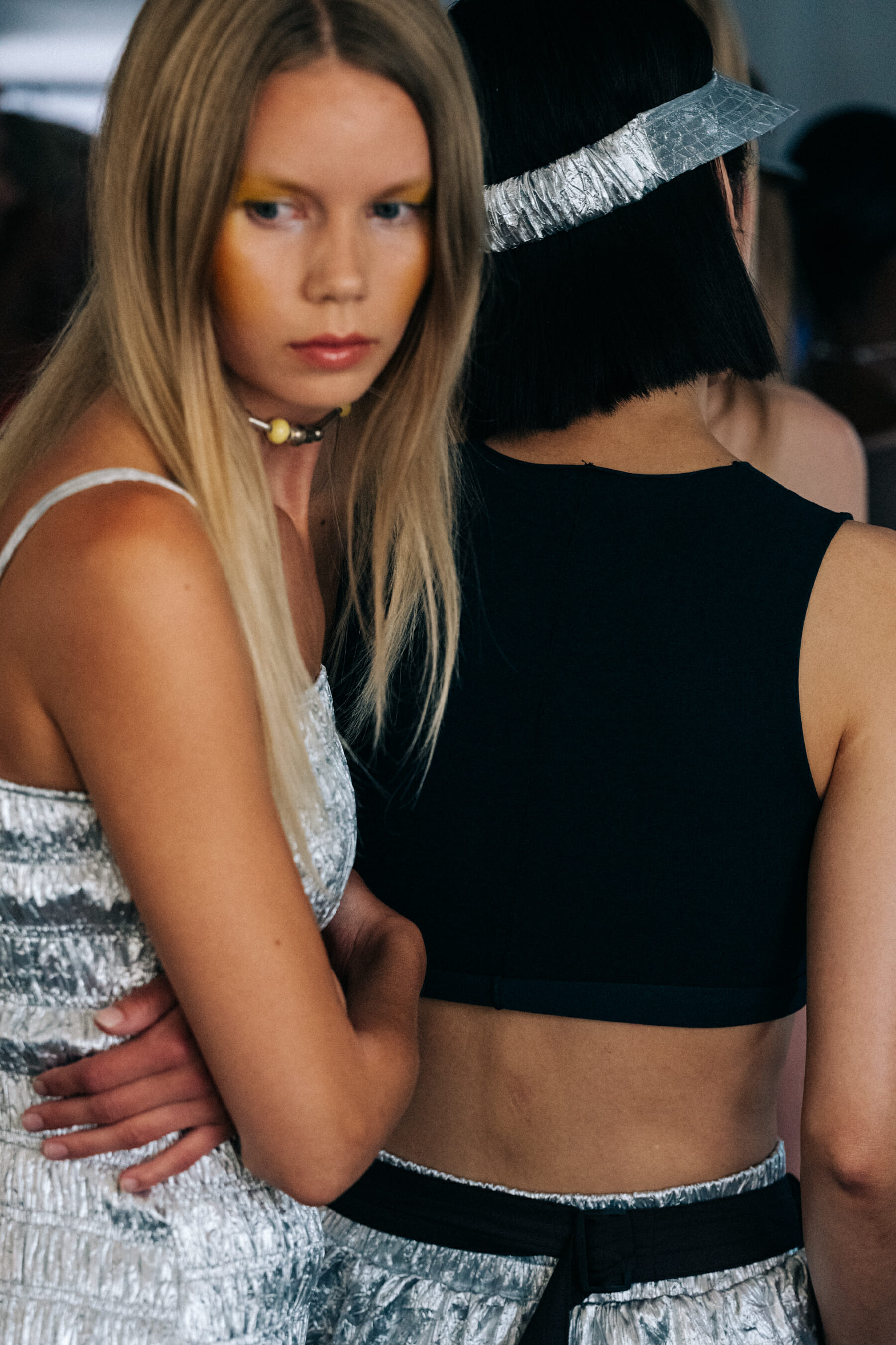 Rebekka Midjord Eriksen backstage