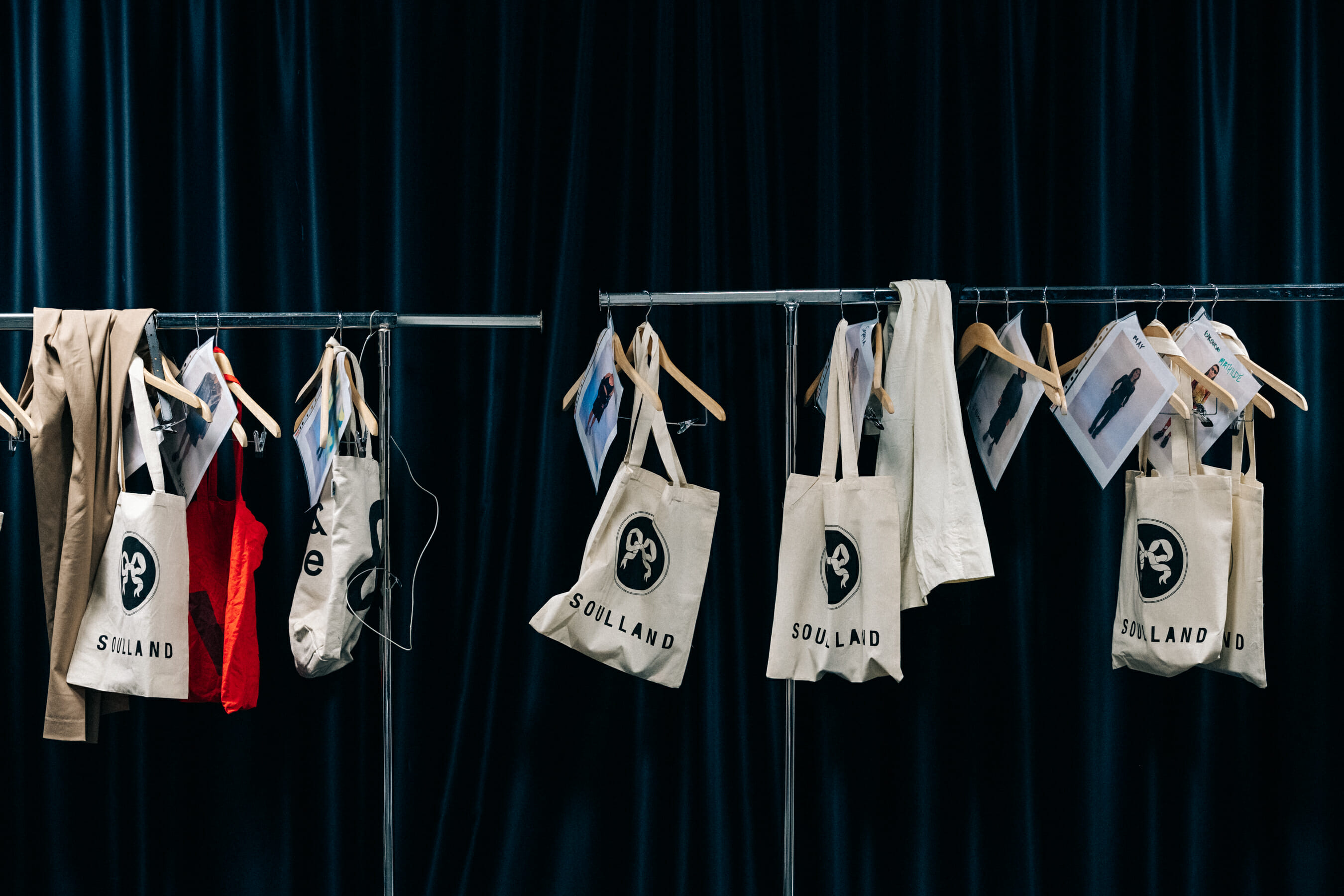 Bags backstage