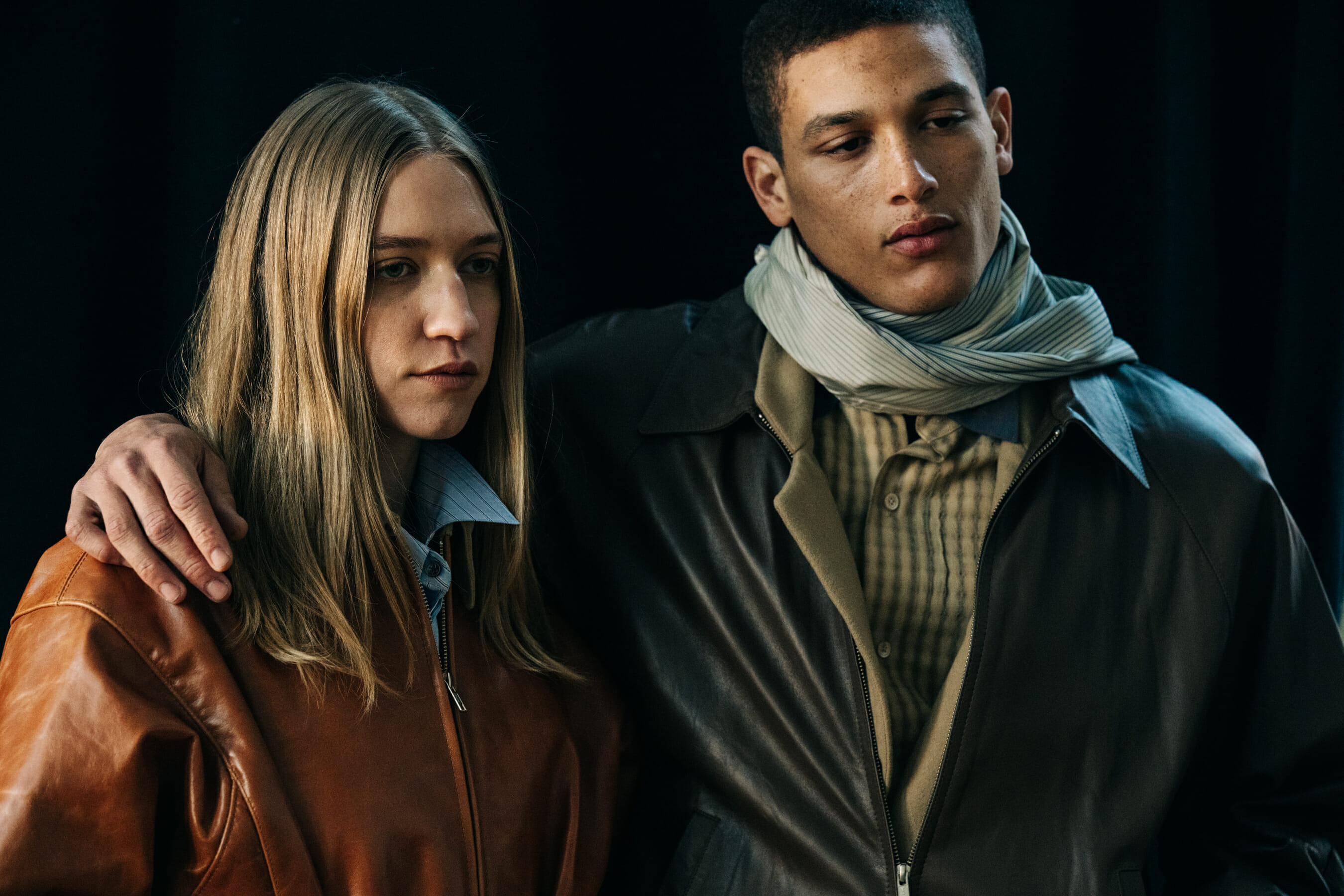 Backstage at Maryam Nassir Zadeh, Fall/Winter 2022/2023 - Adam