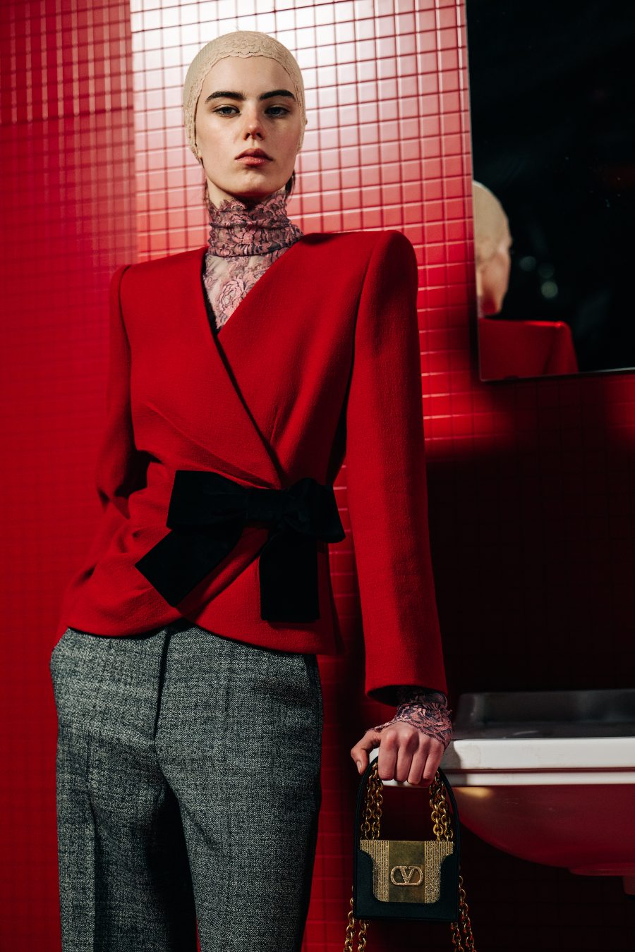 Backstage at Valentino, Fall/Winter 2025/2026 - Adam Katz Sinding