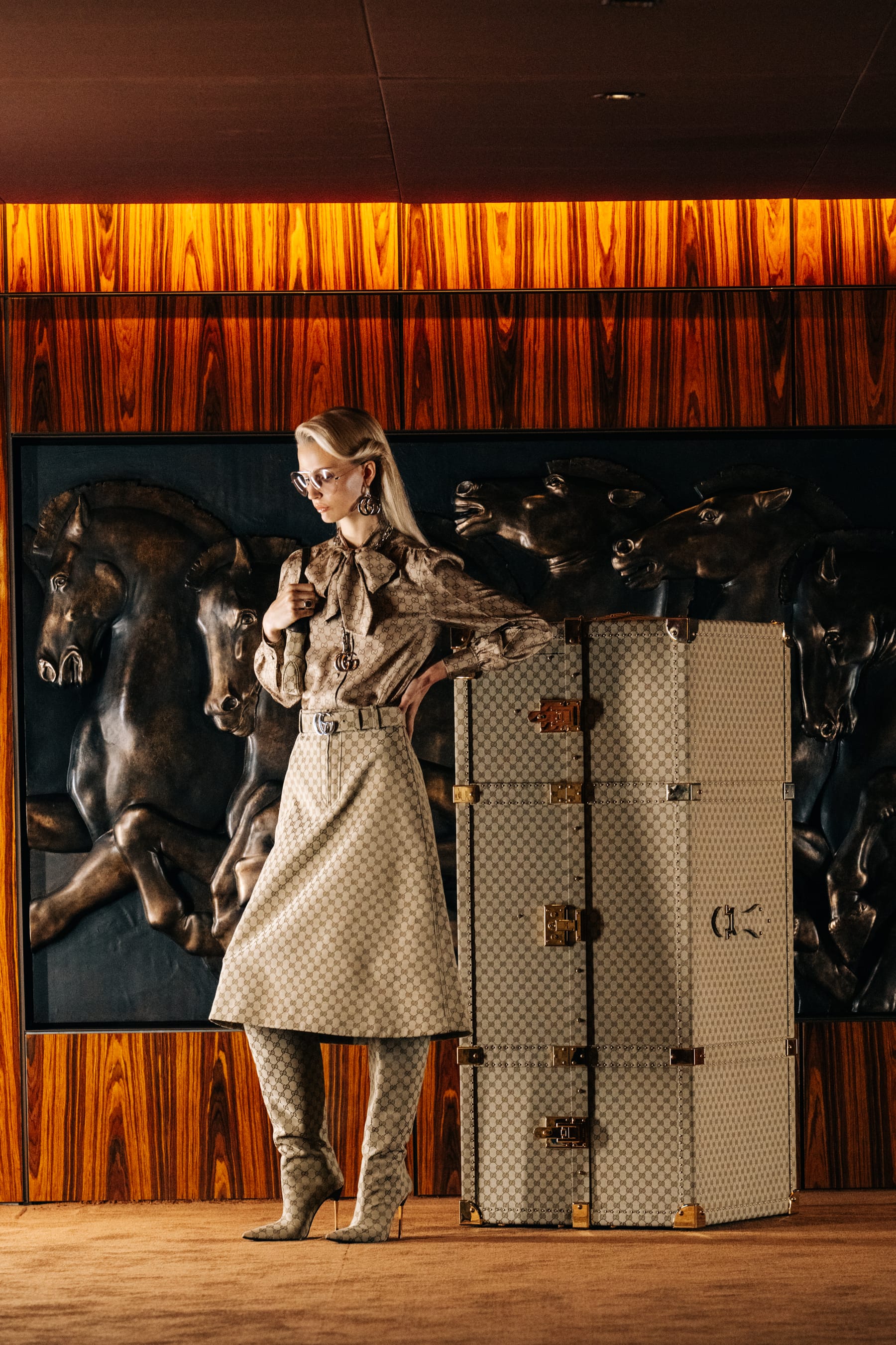 Backstage at Gucci, Spring/Summer 2026 - Adam Katz Sinding